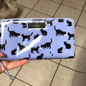 Kate spade wallet Cats